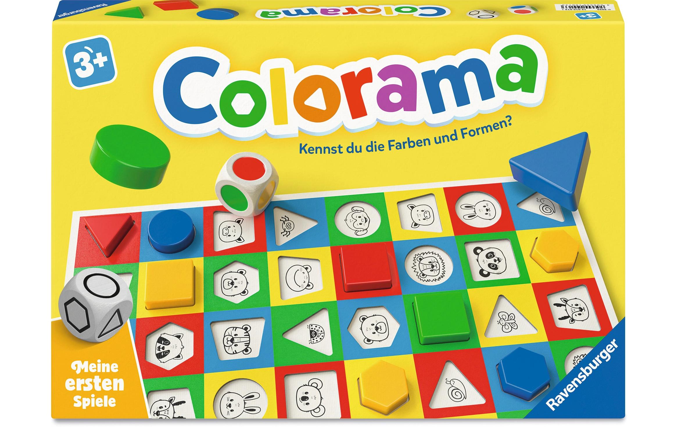 Ravensburger Meine ersten Spiele Colorama ab 3 Jahren, 1-6 Spieler,