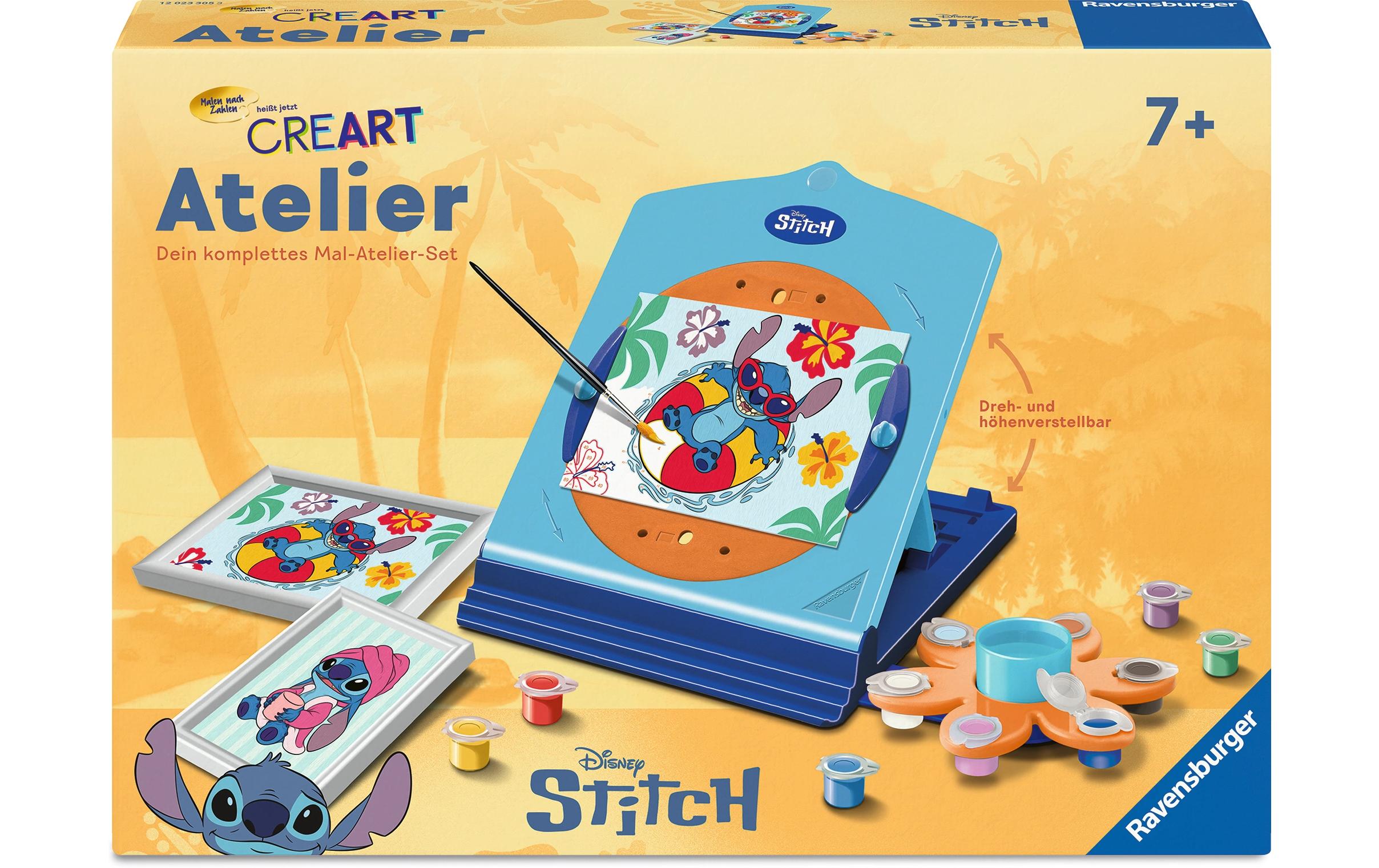 Ravensburger Malen nach Zahlen Set CreArt Atelier Stitch