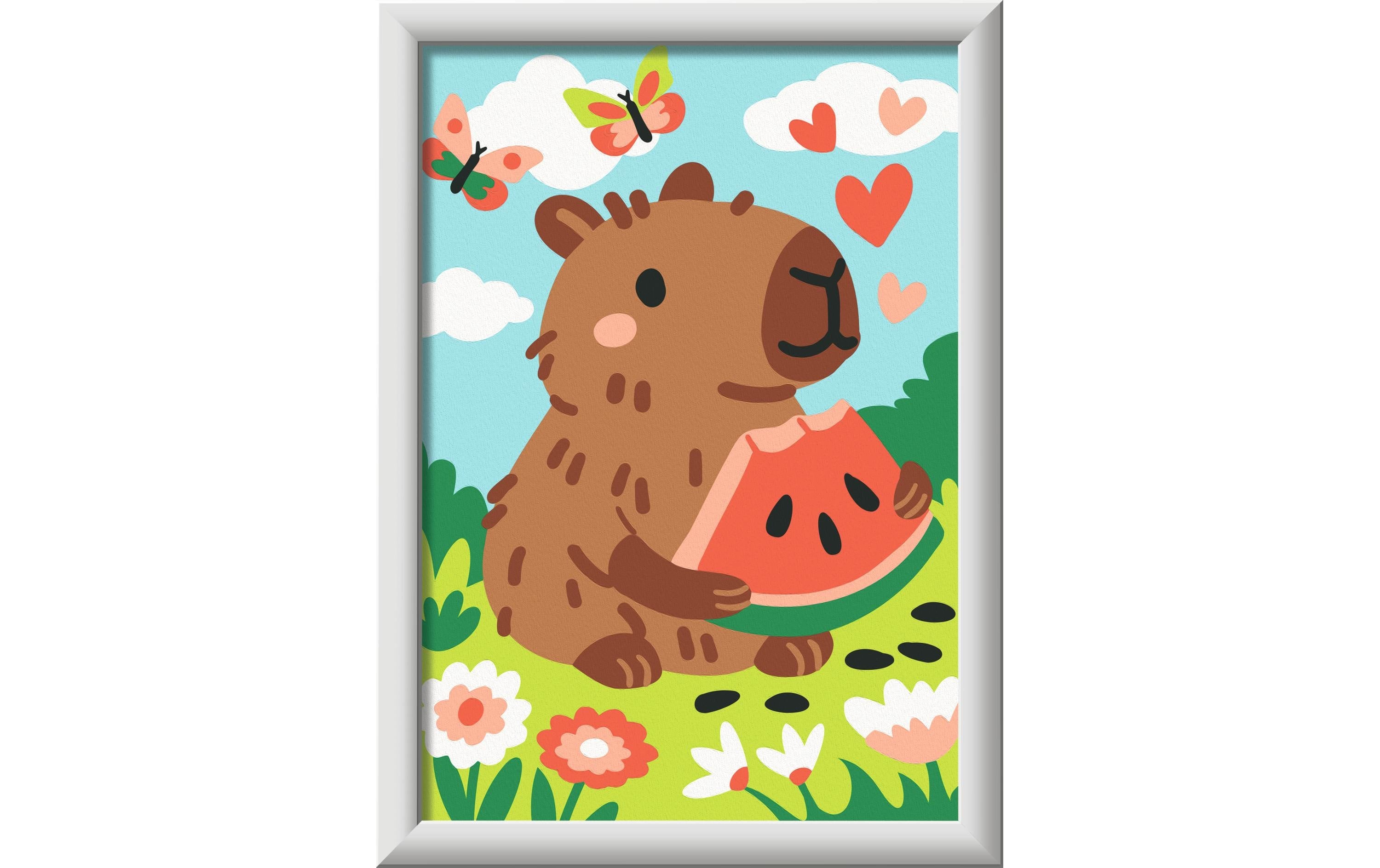 Ravensburger Malen nach Zahlen Malset Capybara