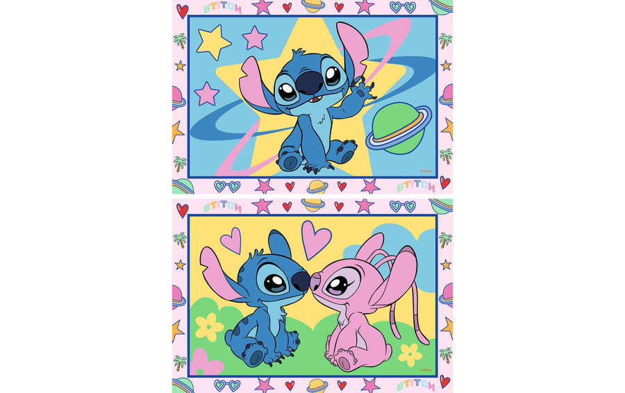 Ravensburger Malen nach Zahlen Junior Disney Stitch & Angel