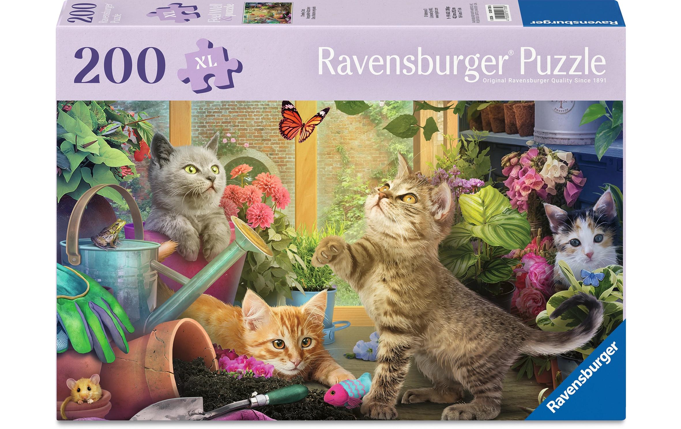Ravensburger Puzzle Verspielte Kätzchen 200 XL Teile