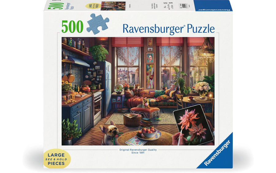 Ravensburger Puzzle Gemütliches BohoStudio 500 Teile