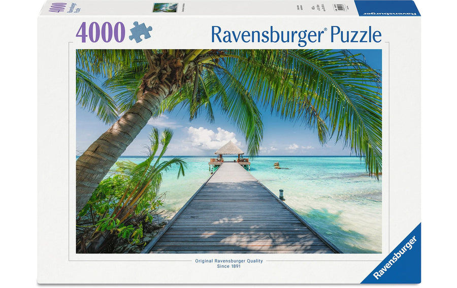 Ravensburger Puzzle Traumstrand auf den Malediven 4000 Teile