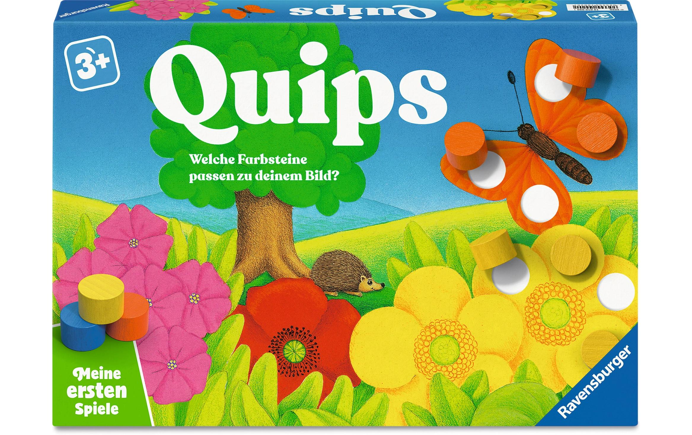 Ravensburger Meine ersten Spiele Quips ab 3 Jahren, 2-4 Spieler,