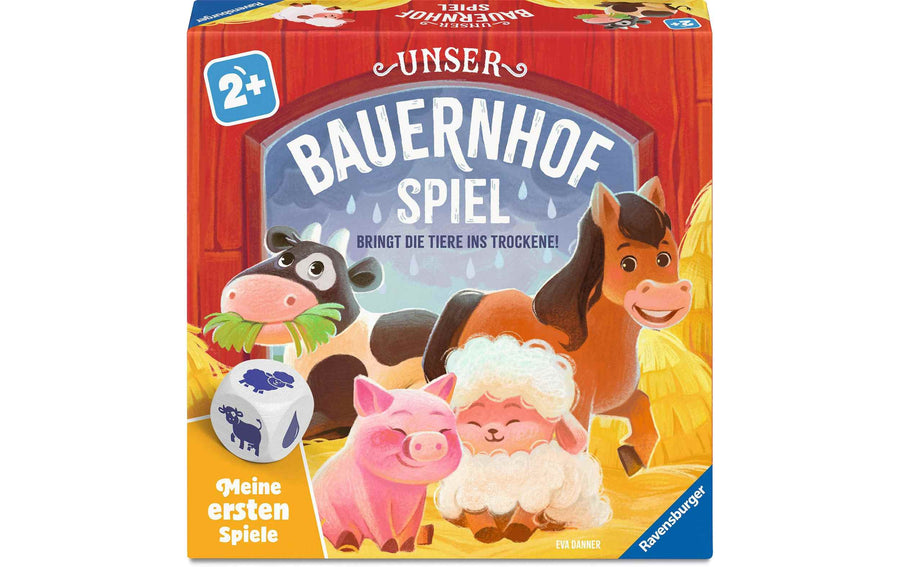 Ravensburger Meine ersten Spiele Unser Bauernhofspiel ab 2 J. 1-4 Spieler