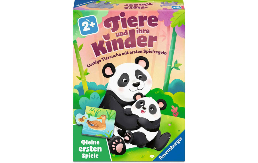Ravensburger Legespiel Tiere und ihre Kinder ab 2 Jahren, 1-4 Spieler,