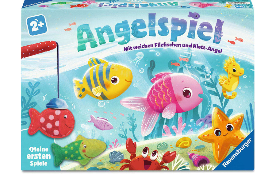 Ravensburger Kinderspiel Angelspiel ab 2 Jahren, 1-4 Spieler,