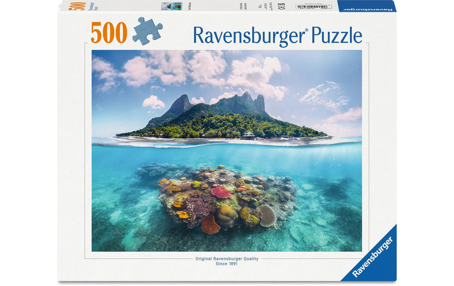 Ravensburger Puzzle Insel und Korallenwelt 500 Teile