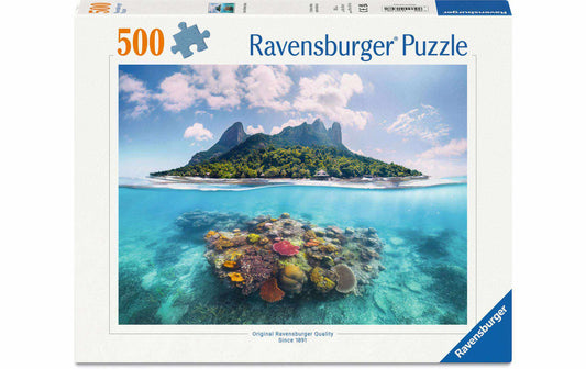 Ravensburger Puzzle Insel und Korallenwelt 500 Teile