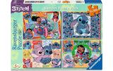 Ravensburger Puzzle Disney Stitch 4 x 100 Teile
