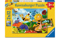 Ravensburger Kinderpuzzle Die Biene Maja – Majas Welt 2 x 12 Teile