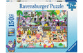 Ravensburger Puzzle Spass an der Strandpromenade, 150 Teile