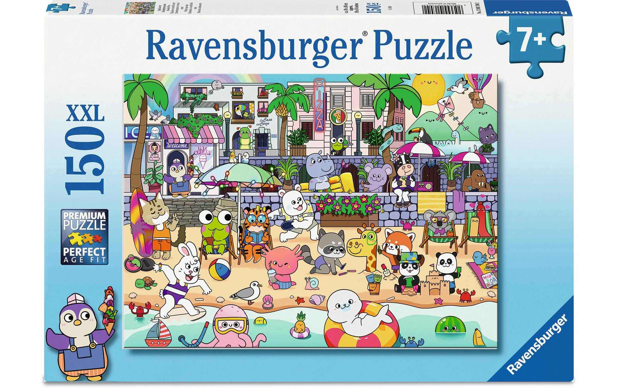 Ravensburger Puzzle Spass an der Strandpromenade, 150 Teile