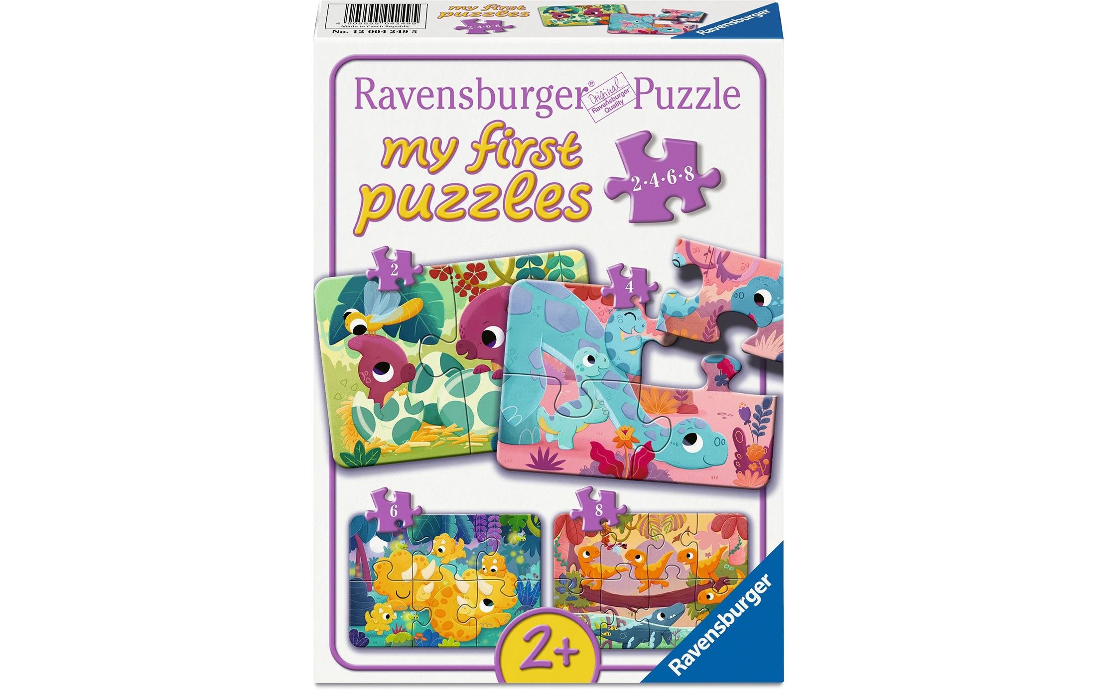Ravensburger Puzzle Dino-Freunde 2/4/6/8 Teile
