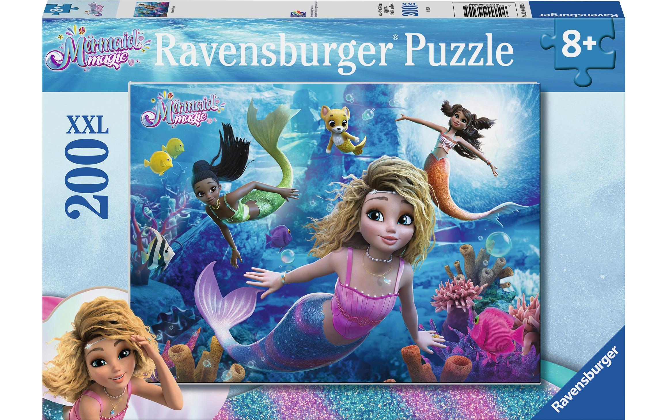 Ravensburger Puzzle Meerjungfrau Magie, 200 Teile