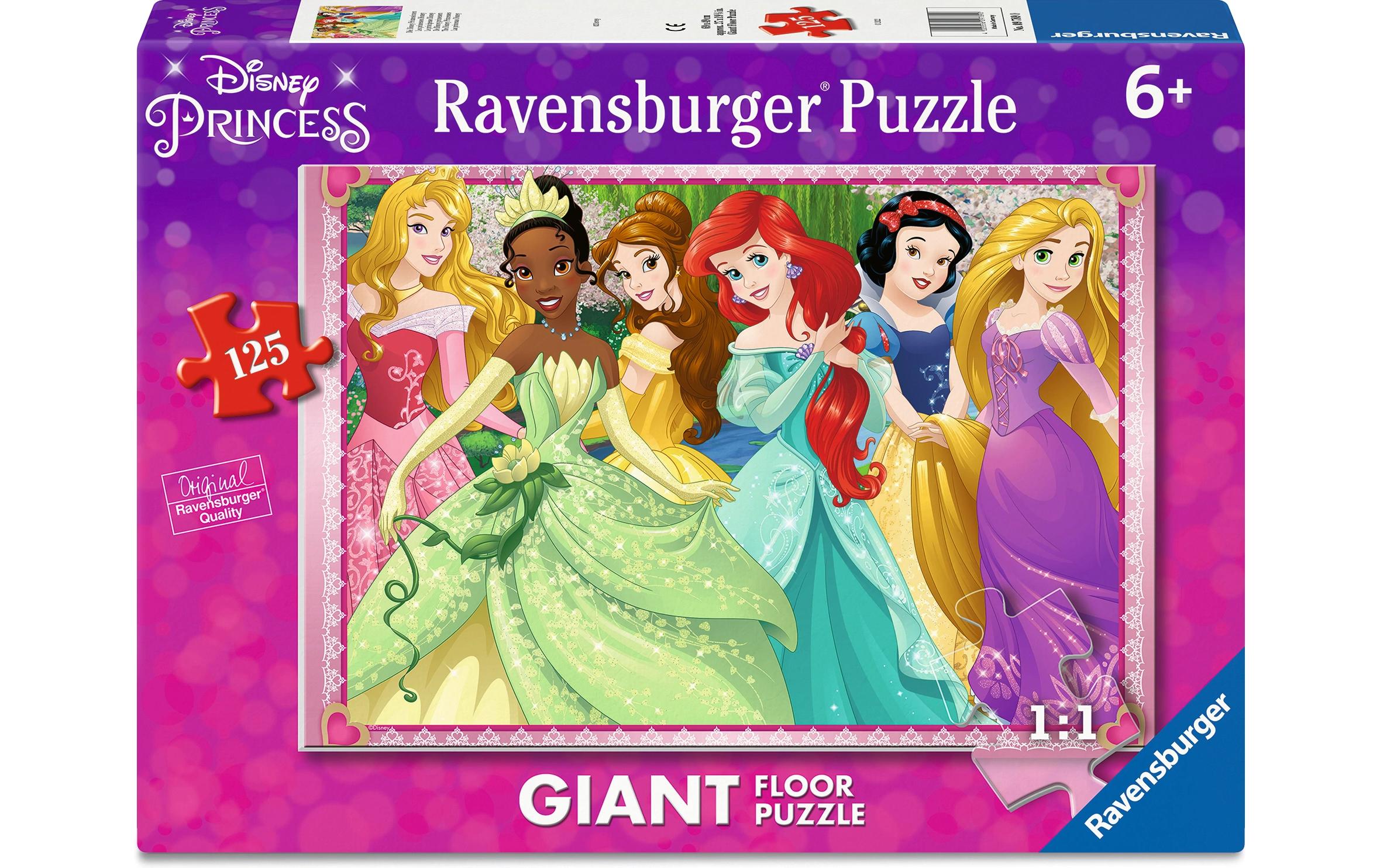 Ravensburger Bodenpuzzle Die Disney Prinzessinnen, 125 Teile