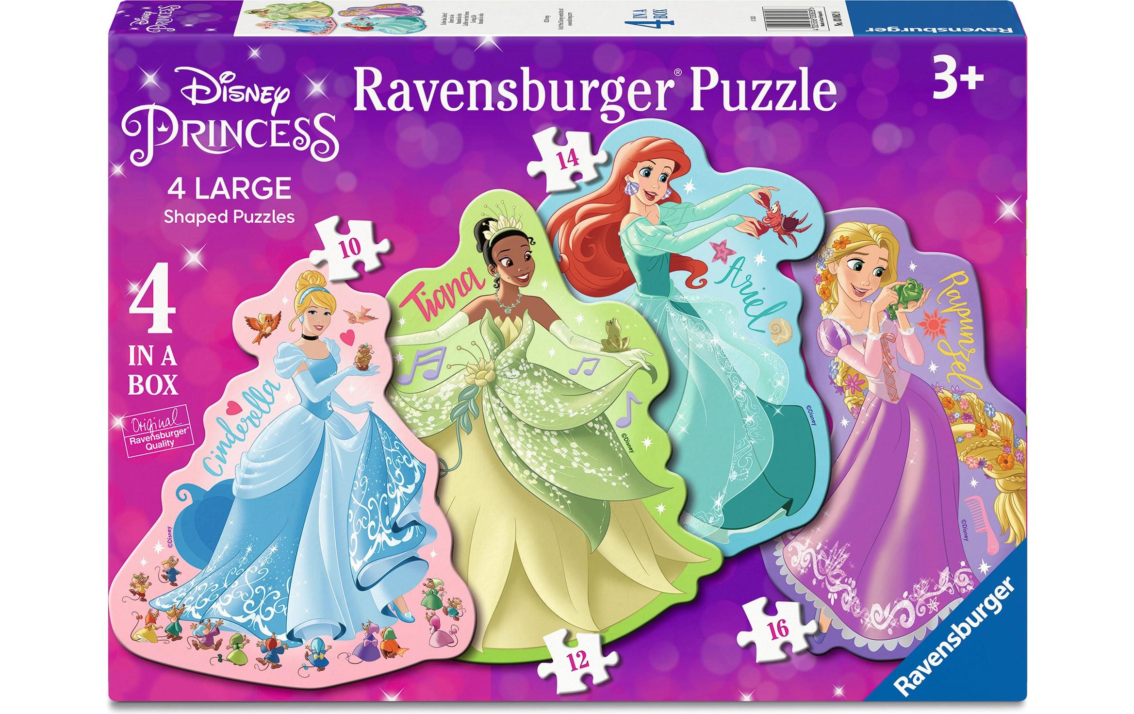 Ravensburger Kinderpuzzle 4x Disney Princess