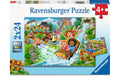 Ravensburger Puzzlespiel 2 x 24 Vergnügungspark