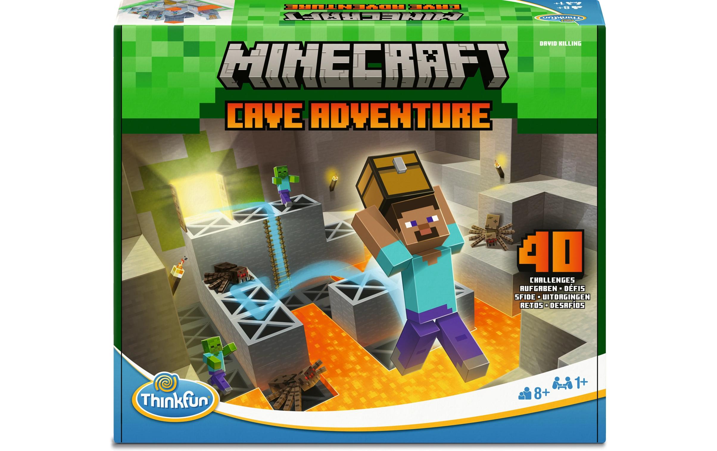 Ravensburger Logikspiel Minecraft Cave Adventure ab 8 Jahren, 1 Spieler