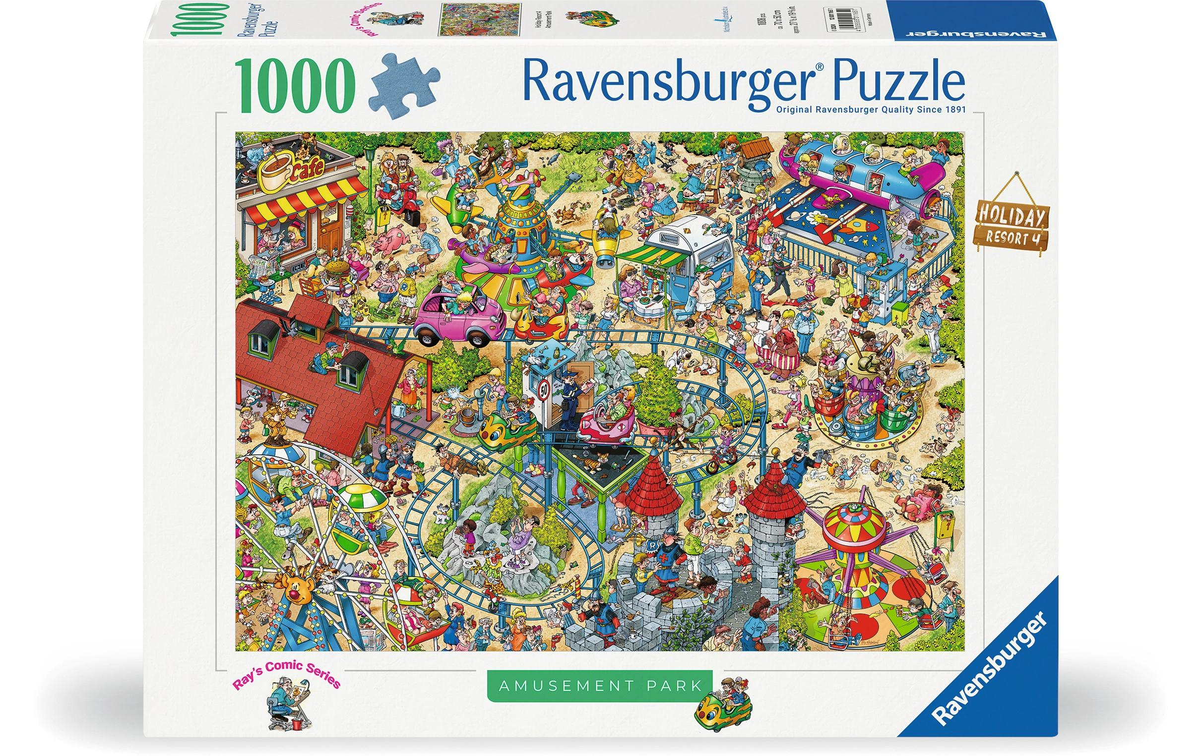 Ravensburger Puzzle Holiday Resort The Amusement Park 1000 Teile