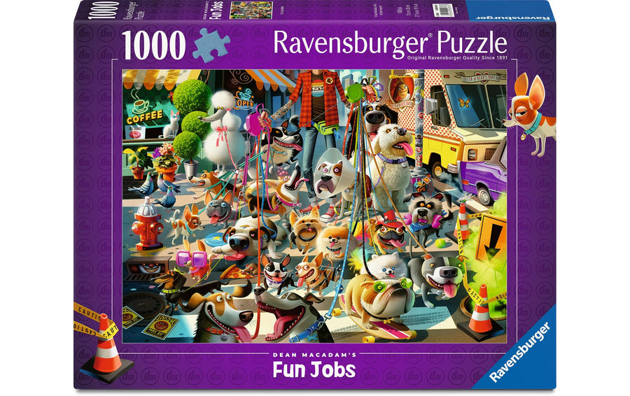 Ravensburger Puzzle Der Hundespaziergang 1000 Teile