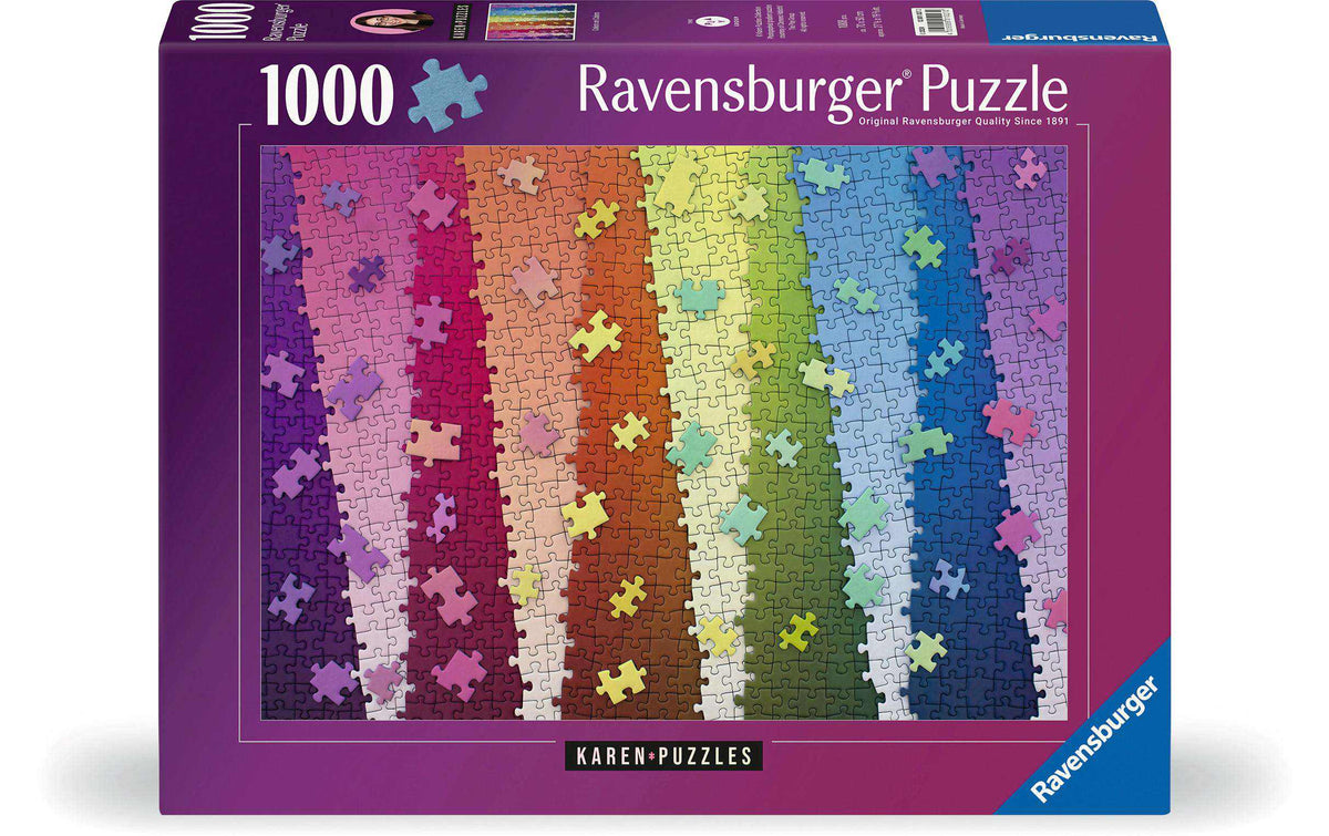 Ravensburger Puzzle Farben auf Farben 1000 Teile