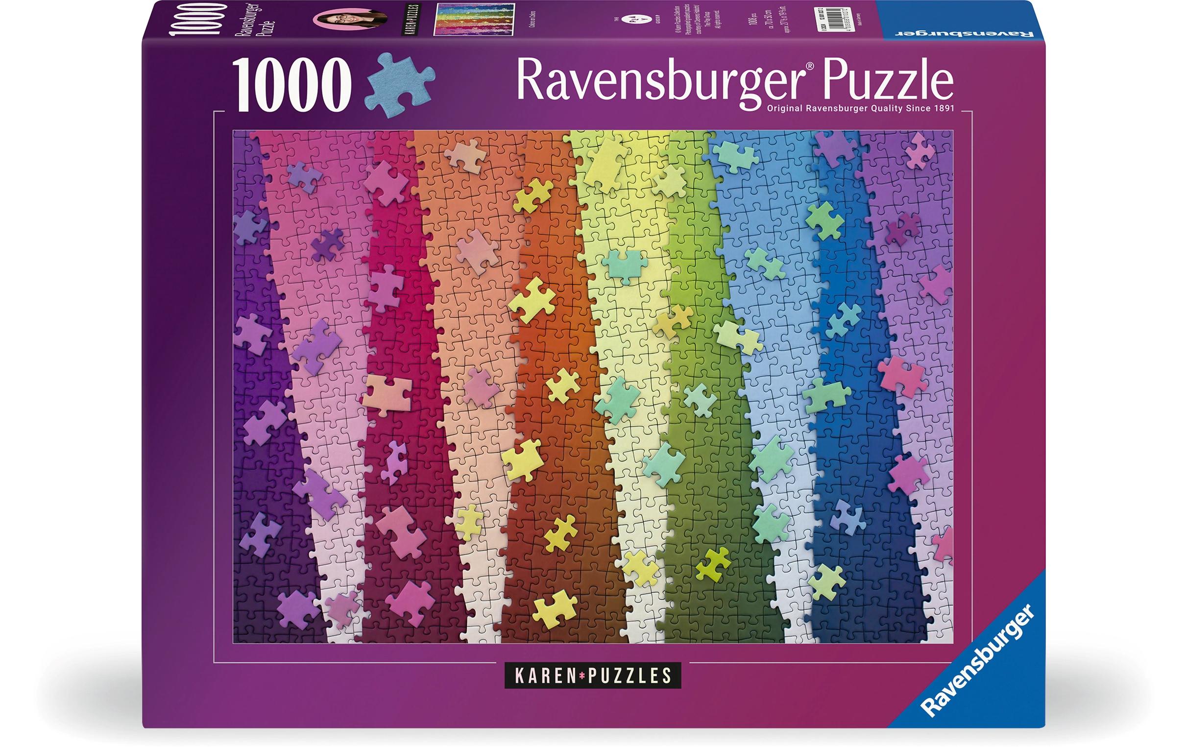 Ravensburger Puzzle Farben auf Farben 1000 Teile