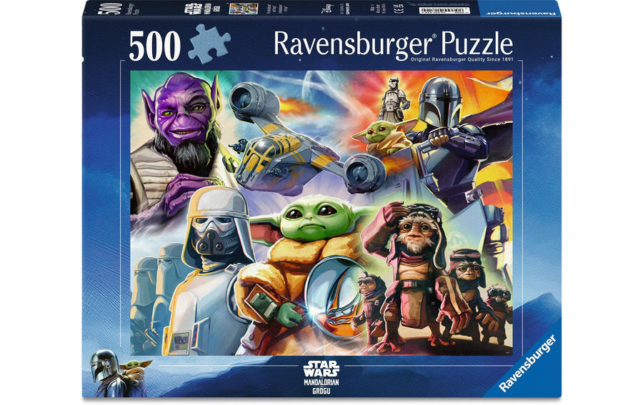 Ravensburger Puzzle The Mandalorian und Grogu 500 Teile