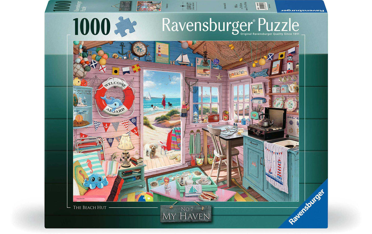 Ravensburger Puzzle Die Strandhütte 1000 Teile