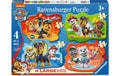Ravensburger Kinderpuzzle 4x Paw Patrol