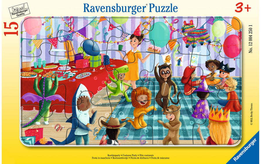 Ravensburger Rahmenpuzzle Kostümparty 15 Teile