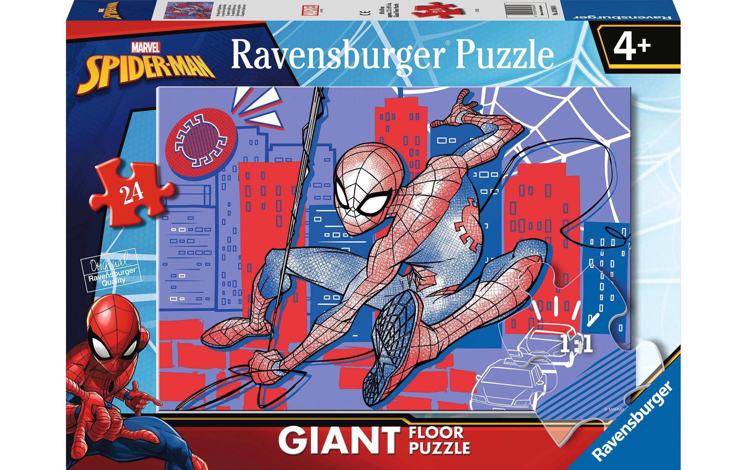 Ravensburger Bodenpuzzle Spiderman, 24 Teile, 30 x 28 cm