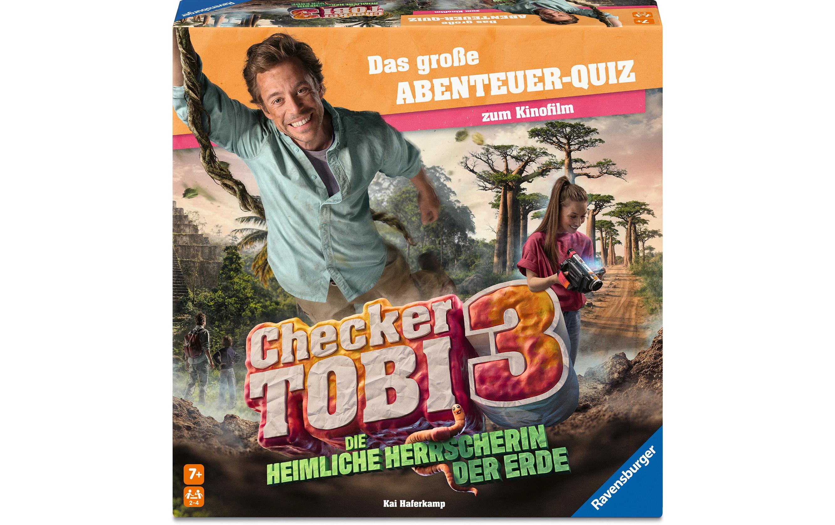 Ravensburger Quizspiel Checker Tobi Das grosse Abenteuer-Quiz