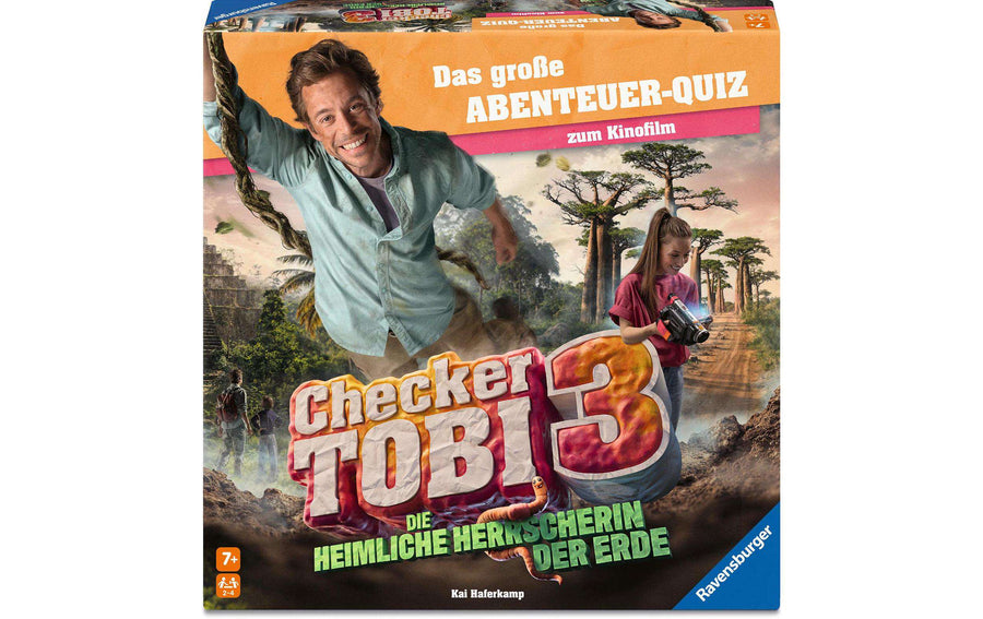 Ravensburger Quizspiel Checker Tobi Das grosse Abenteuer-Quiz