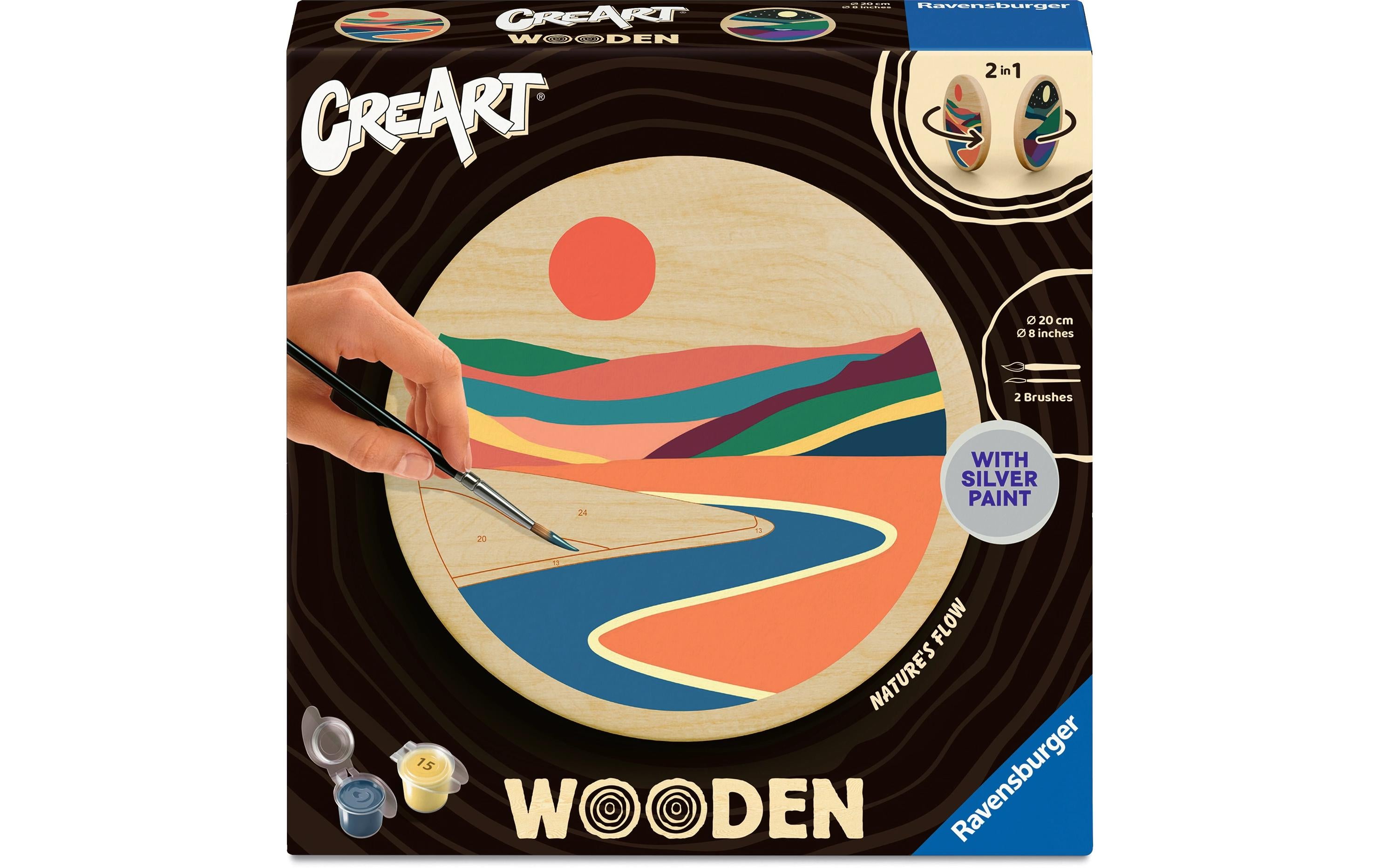 Ravensburger Malset CreArt Wooden Fluss der Natur