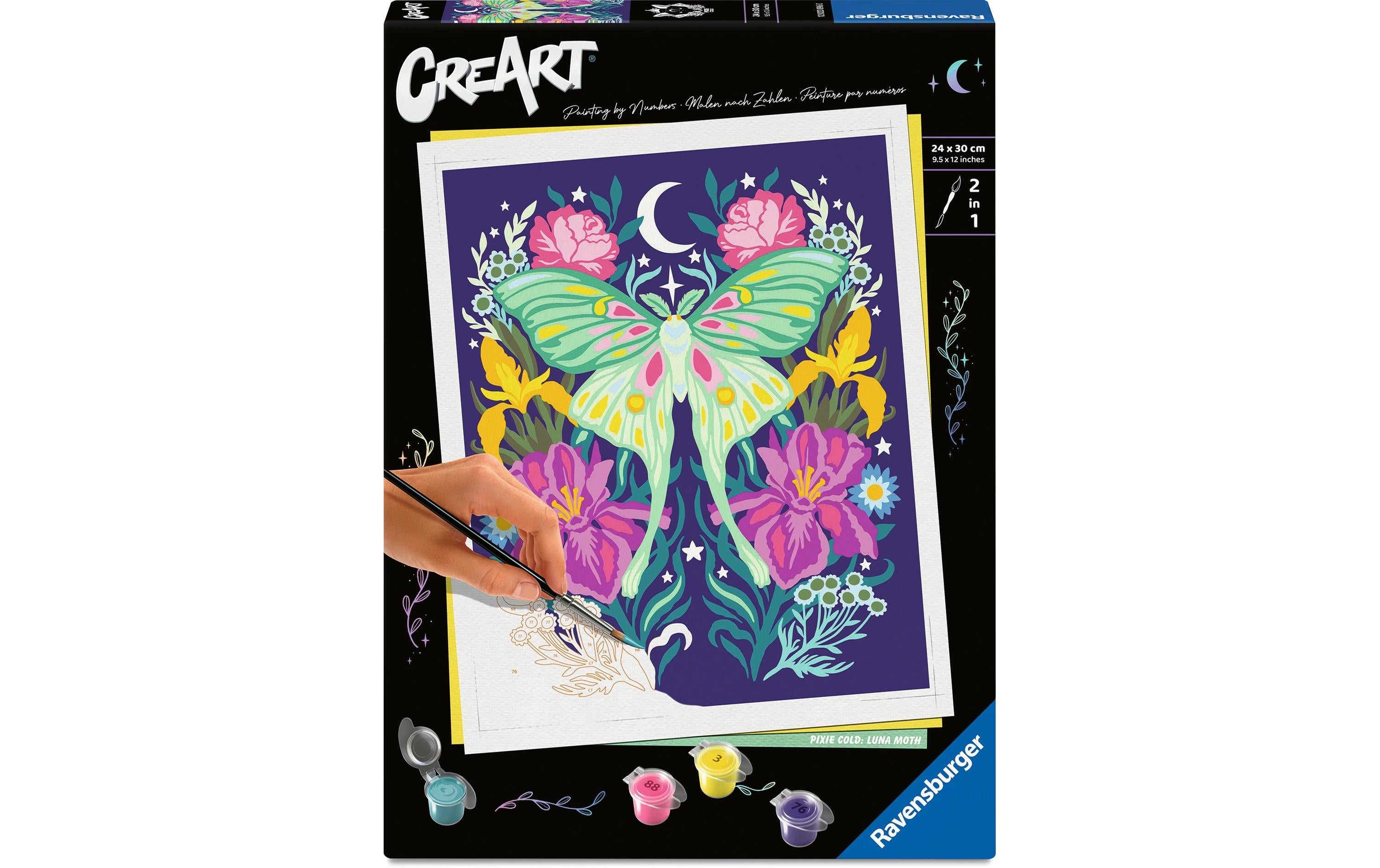 Ravensburger Malen nach Zahlen Pixie Cold 24 x 30 cm