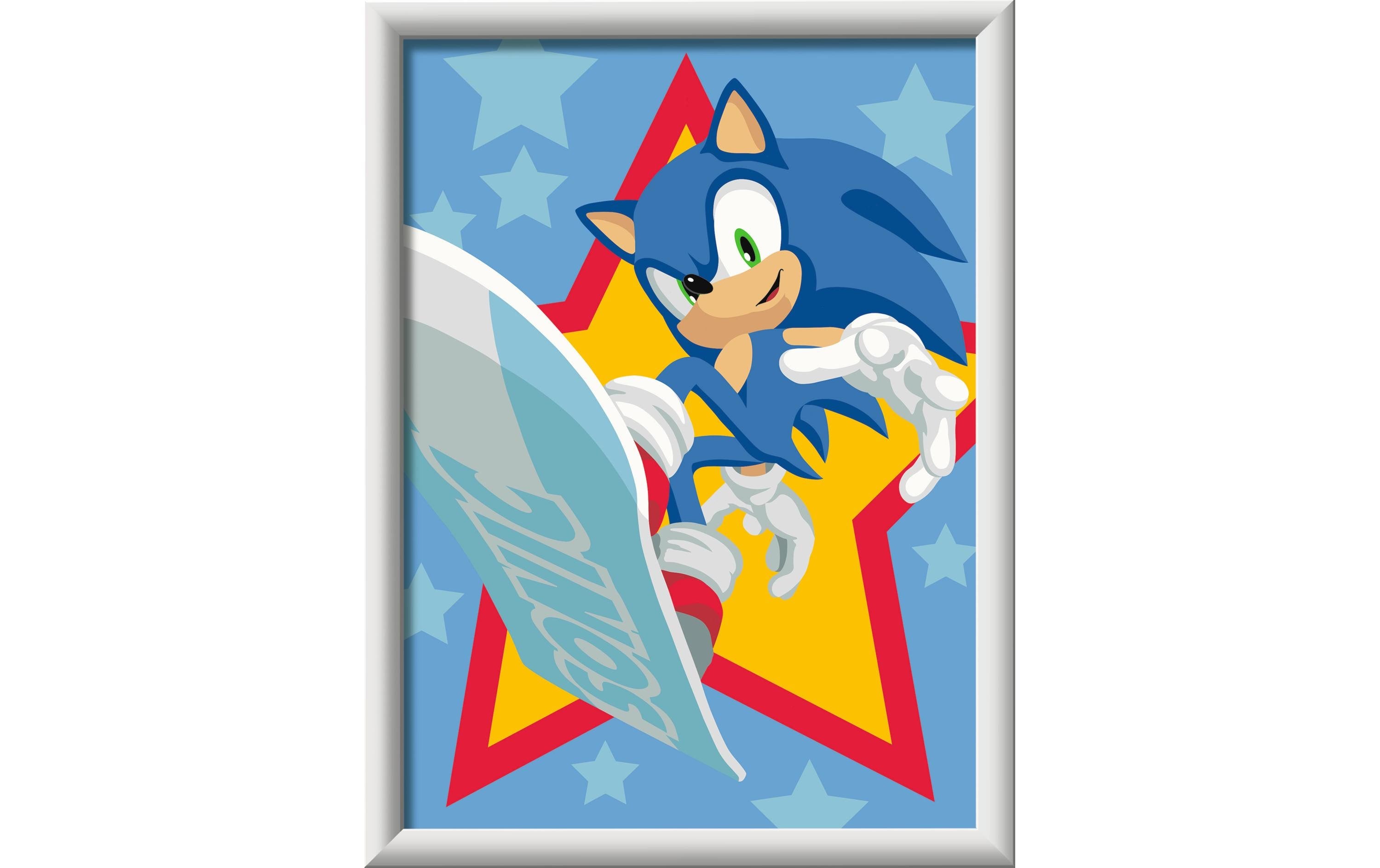 Ravensburger Malen nach Zahlen CreArt Sonic the Hedgehog