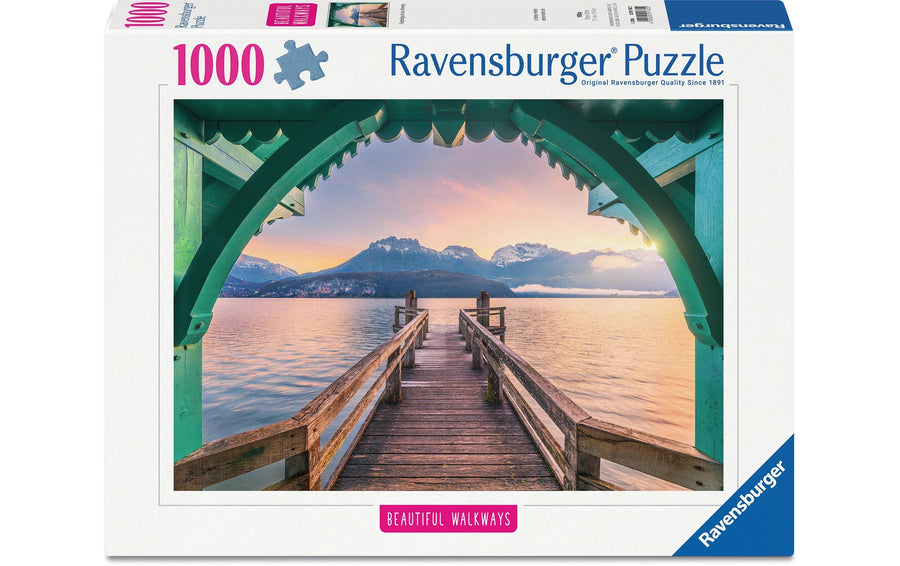 Ravensburger Puzzle Romantischer Steg am Lac d'Annecy 1000 Teile