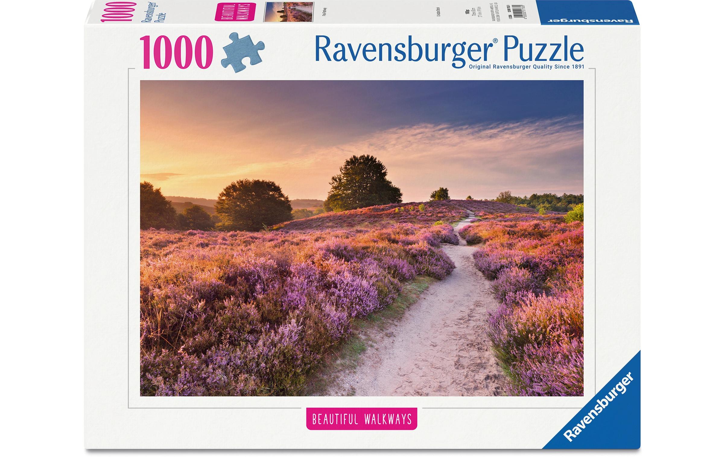 Ravensburger Puzzle Traumpfad in Rosa 1000 Teile