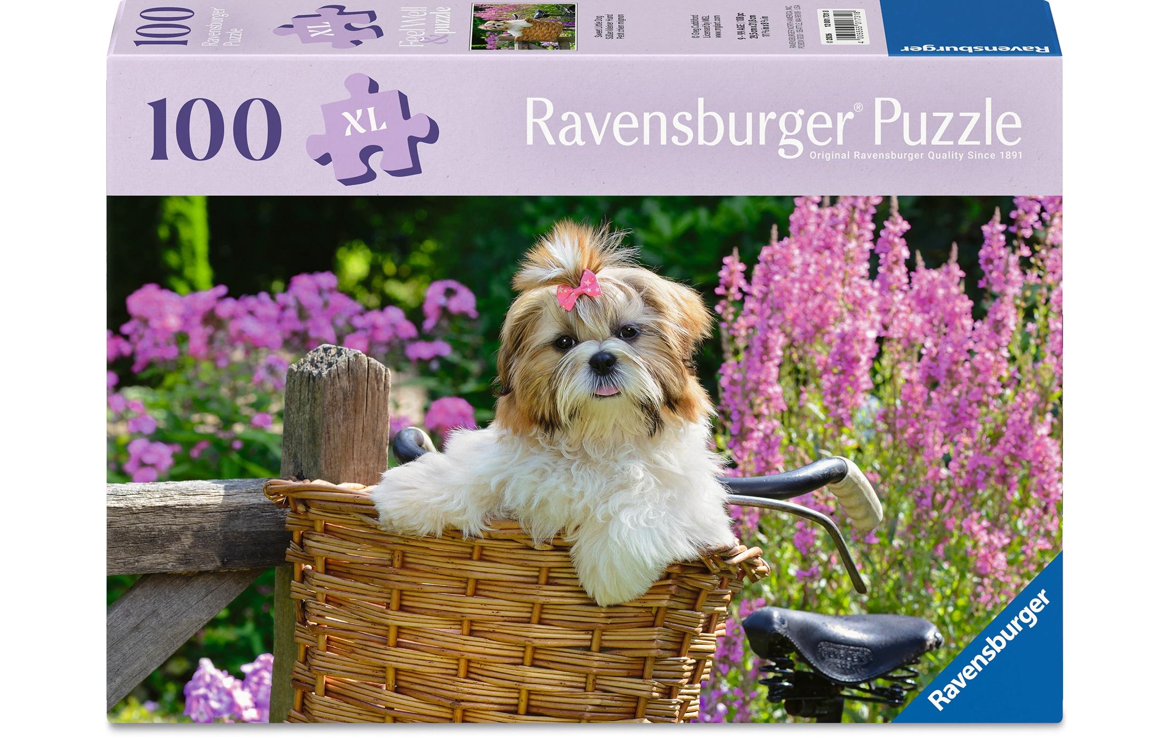 Ravensburger Puzzle Süsser kleiner Hund 100 Teile