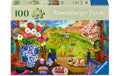 Ravensburger Puzzle Blick aus dem Fenster 100 Teile