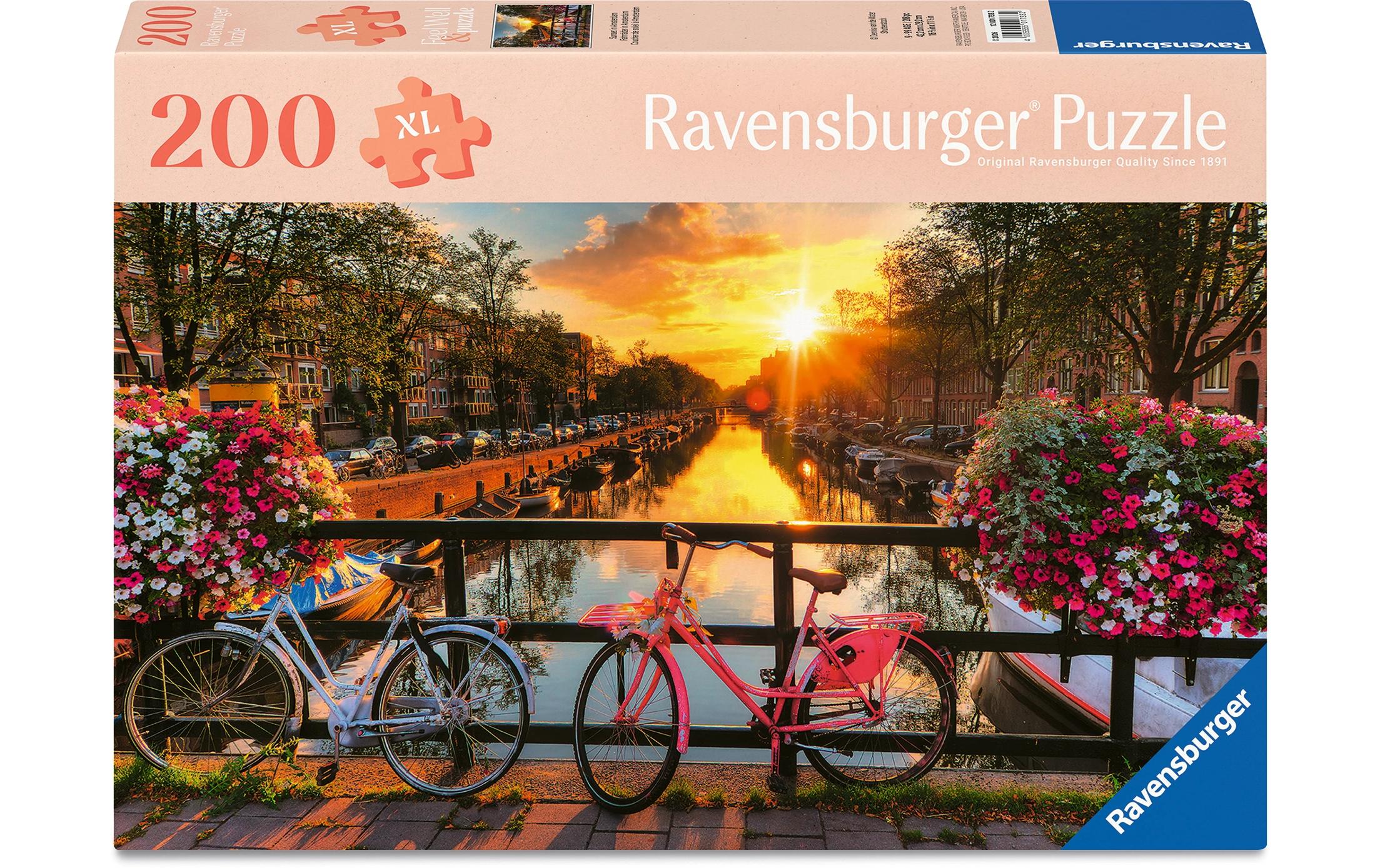 Ravensburger Puzzle Fahrräder in Amsterdam 200 Teile