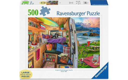 Ravensburger Puzzle Camping 500 Teile 50 x 70 cm