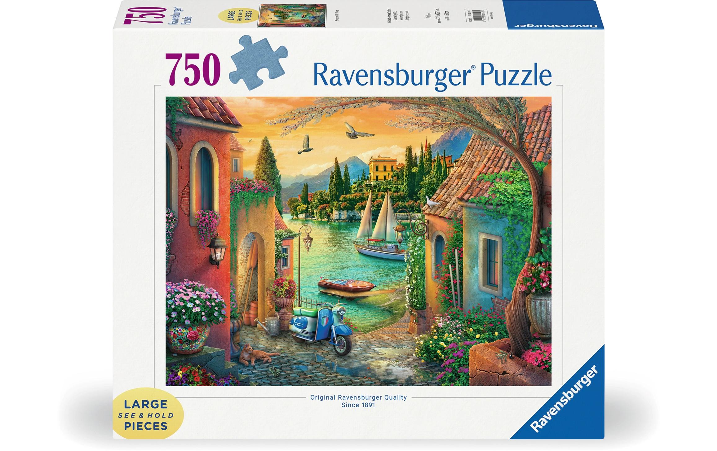 Ravensburger Puzzle Idyllischer Comer See 750 Teile