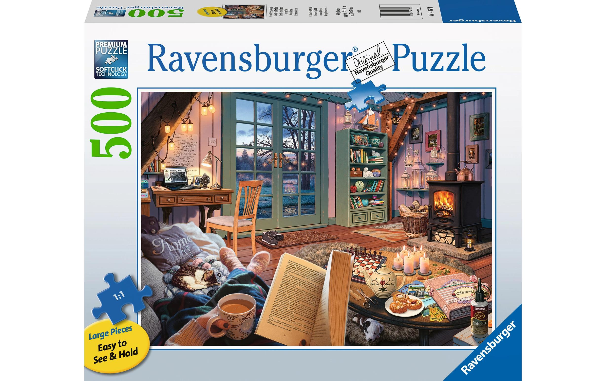 Ravensburger Puzzle Gemütliche Leseecke 500 Teile