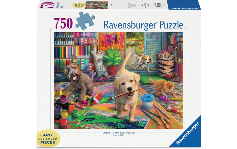 Ravensburger Puzzle Tierische Künstler 750 Teile