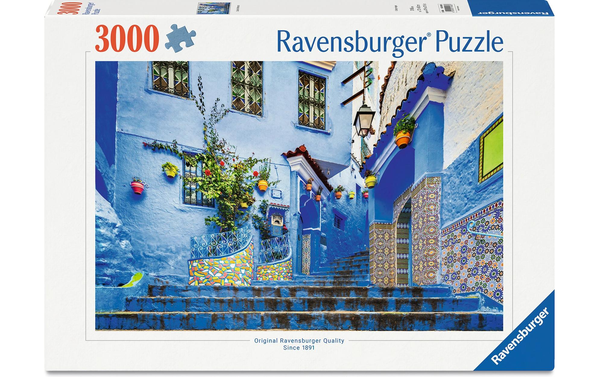 Ravensburger Puzzle Marokko in Blau 3000 Teile