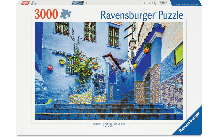 Ravensburger Puzzle Marokko in Blau 3000 Teile