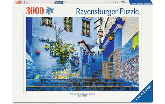 Ravensburger Puzzle Marokko in Blau 3000 Teile
