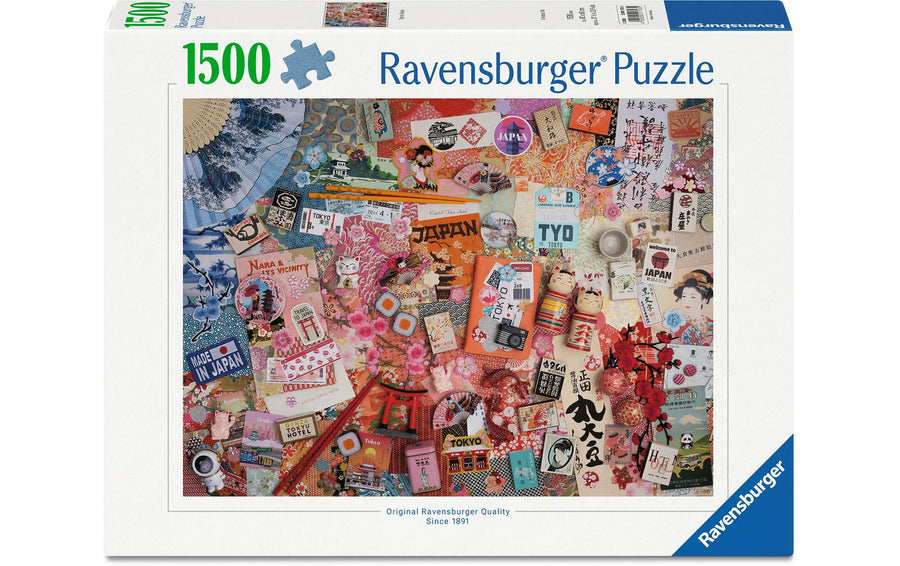 Ravensburger Puzzle Reise nach Tokio 1500 Teile 80 x 60 cm